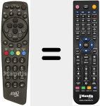 Comandament a distància substitut de REMCON748