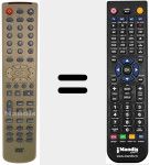 Mando a distancia sustituto de REMCON1103