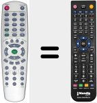 Replacement remote control for REMCON305