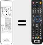 Mando a distancia sustituto de REMCON828