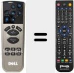 Mando a distancia sustituto de TSFM-IR01