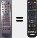 Mando a distancia sustituto de TFD1901