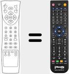 Comandament a distància substitut de RC200