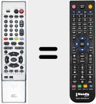 Comandament a dist&agrave;ncia substitut de REMCON631