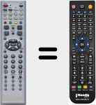 Comandament a distància substitut de RC00049