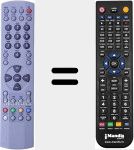 Mando a distancia sustituto de 0094011261A