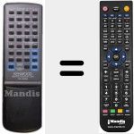 Mando a distancia sustituto de RC-A030 (A70142908)