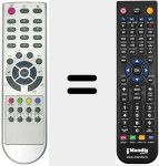 Replacement remote control for REMCON310