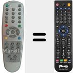 Mando a distancia sustituto de 6710V00061M
