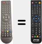 Comandament a dist&agrave;ncia substitut de Lava001