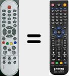 Comandament a distància substitut de RC 903 (35883310)