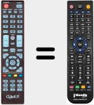 Mando a distancia sustituto de LE32T1239E