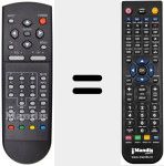 Mando a distancia sustituto de RC00111P