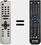 Mando a distancia sustituto de RC1543