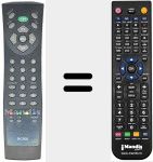 Comandament a dist&agrave;ncia substitut de RC200