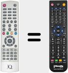 Comandament a dist&agrave;ncia substitut de RC25E