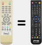 Comandament a distància substitut de REMCON1295