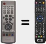 Comandament a dist&agrave;ncia substitut de TM 75 (AA59-00312K)