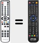 Replacement remote control for REMCON1001