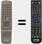 Replacement remote control for CT-870 (BEZG4187F)