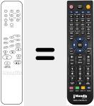 Replacement remote control for REMCON347