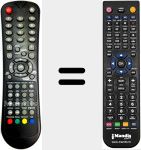 Mando a distancia sustituto de XMURMC0003