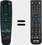 Mando a distancia sustituto de DUO002