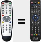 Comandament a distància substitut de SD-200