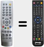 Mando a distancia sustituto de RC 633 (014002900)