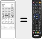 Mando a distancia sustituto de REMCON093