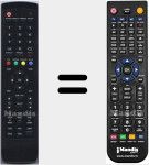 Mando a distancia sustituto de D80002107