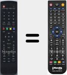 Replacement remote control for D80002507