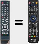 Mando a distancia sustituto de 1I14000000589