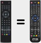 Comandament a dist&agrave;ncia substitut de X81004807