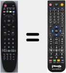 Replacement remote control for QLCTA21A06