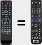 Mando a distancia sustituto de LCD1920DVX