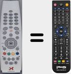 Mando a distancia sustituto de Cablecom (RC39870R00)