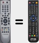 Comandament a distància substitut de FSR-1000DR