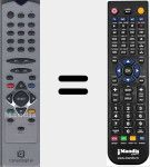 Replacement remote control for Canal Digital