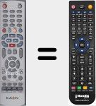 Comandament a distància substitut de W6023-0145-0331