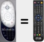 Comandament a distància substitut de Orange001