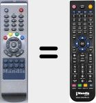 Comandament a dist&agrave;ncia substitut de RCM40M50