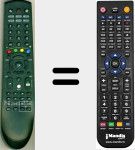 Mando a distancia sustituto de RCDHP8100U