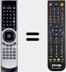 Mando a distancia sustituto de RCD303