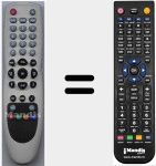 Mando a distancia sustituto de RC3000