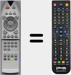 Comandament a distància substitut de RC32L10