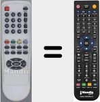 Mando a distancia sustituto de RC35KE