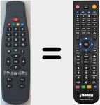 Mando a distancia sustituto de RC642720