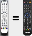 Mando a distancia sustituto de PRC30