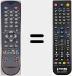 Mando a distancia sustituto de DSI30